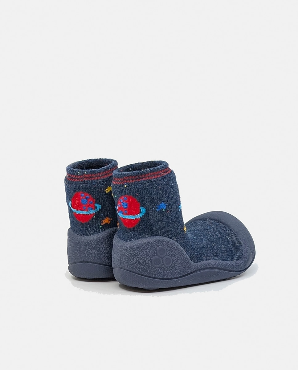 Botas de Tricot de Bebé Attipas Azul-marinho-2