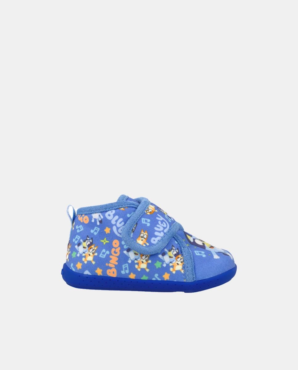 Imagem 0 de Pantufas barefoot Bluey  com fecho de velcro.