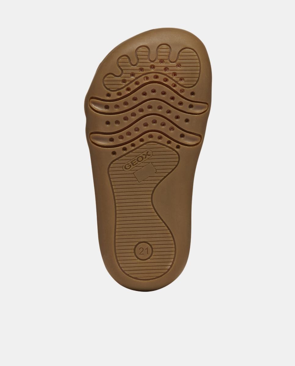 Sapatilhas Transpiráveis Low Cut de Bebé Geox Amarelo Intermédio-2