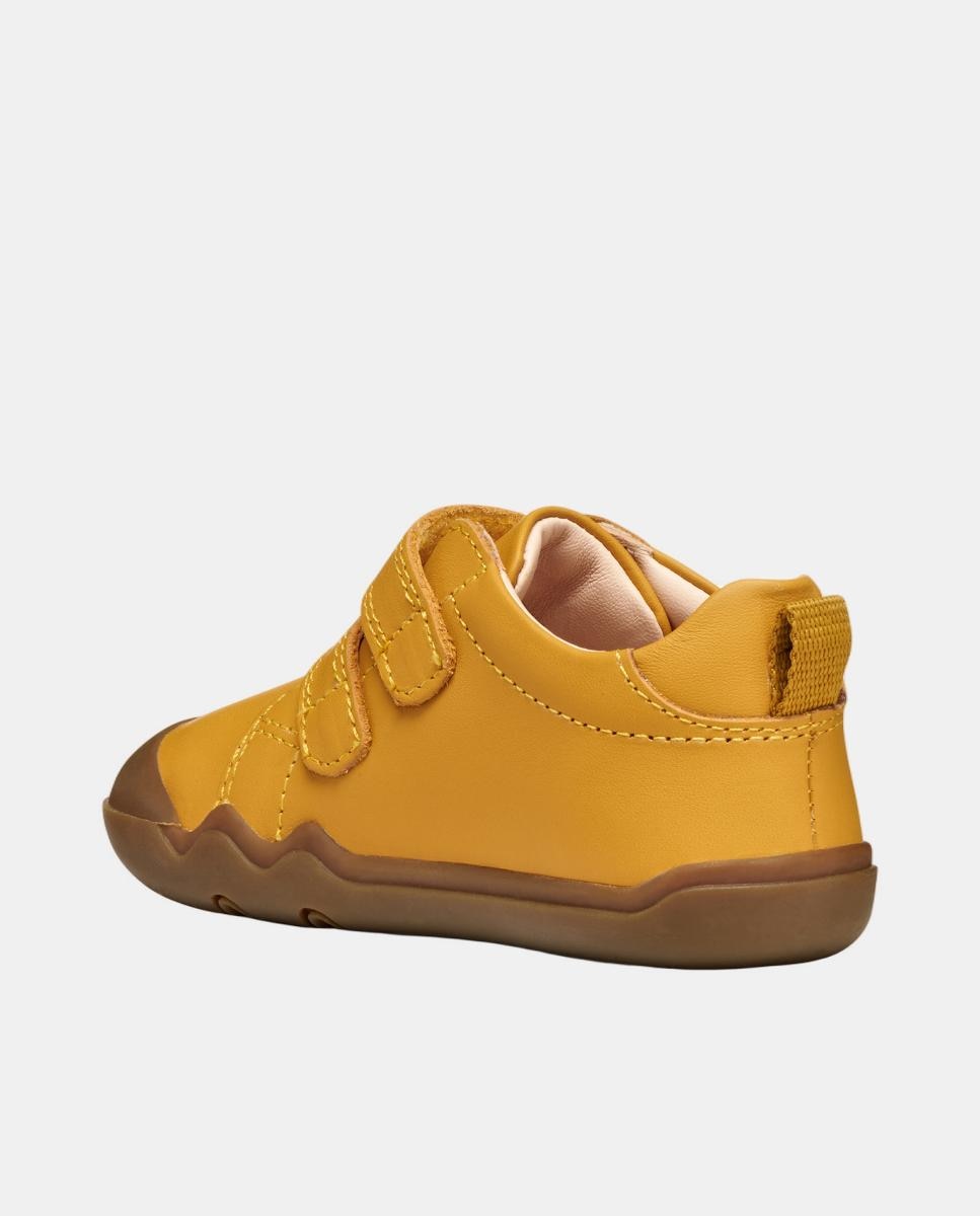 Sapatilhas Transpiráveis Low Cut de Bebé Geox Amarelo Intermédio-5