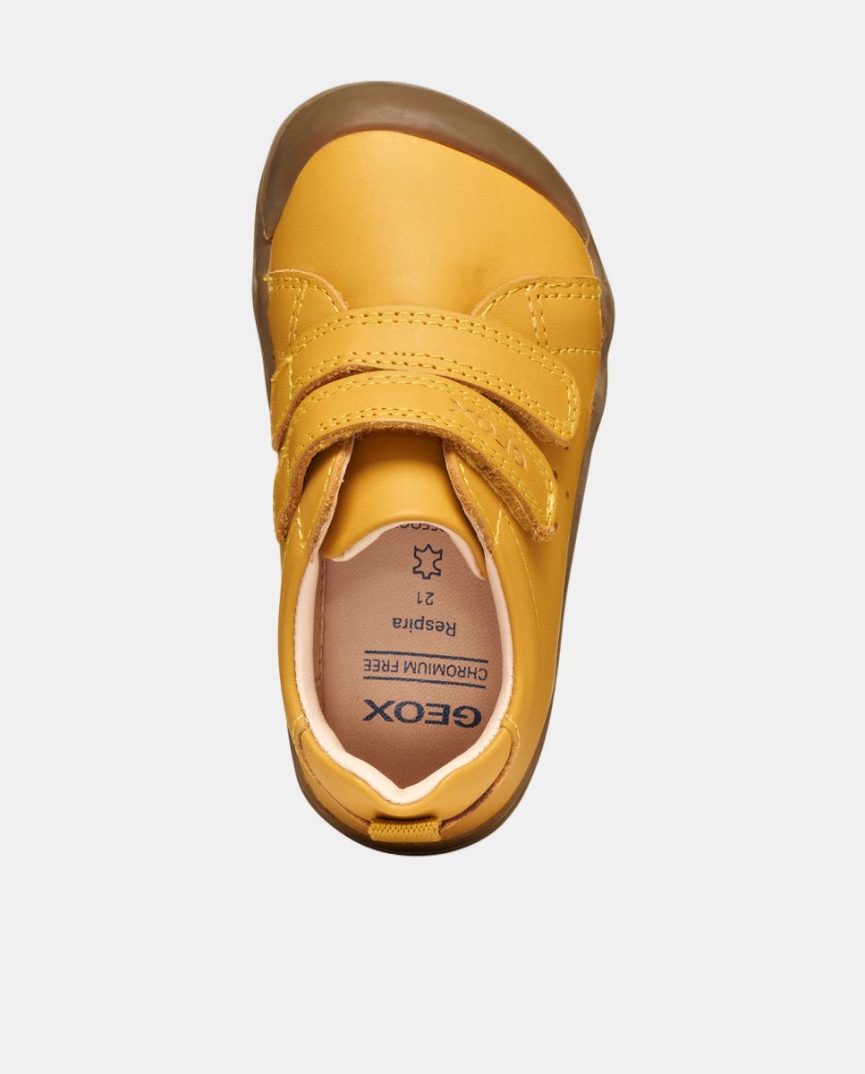 Sapatilhas Transpiráveis Low Cut de Bebé Geox Amarelo Intermédio-6
