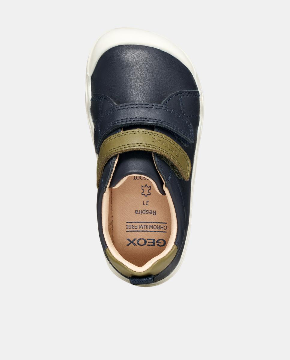 Sapatilhas Transpiráveis Low Cut de Bebé Azul-marinho-6