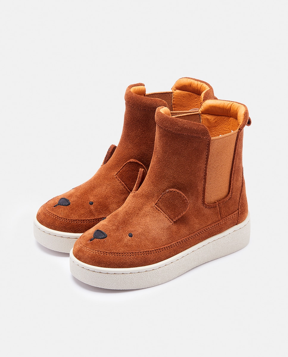 Bota para niños - Donsje - Beige Beige-4