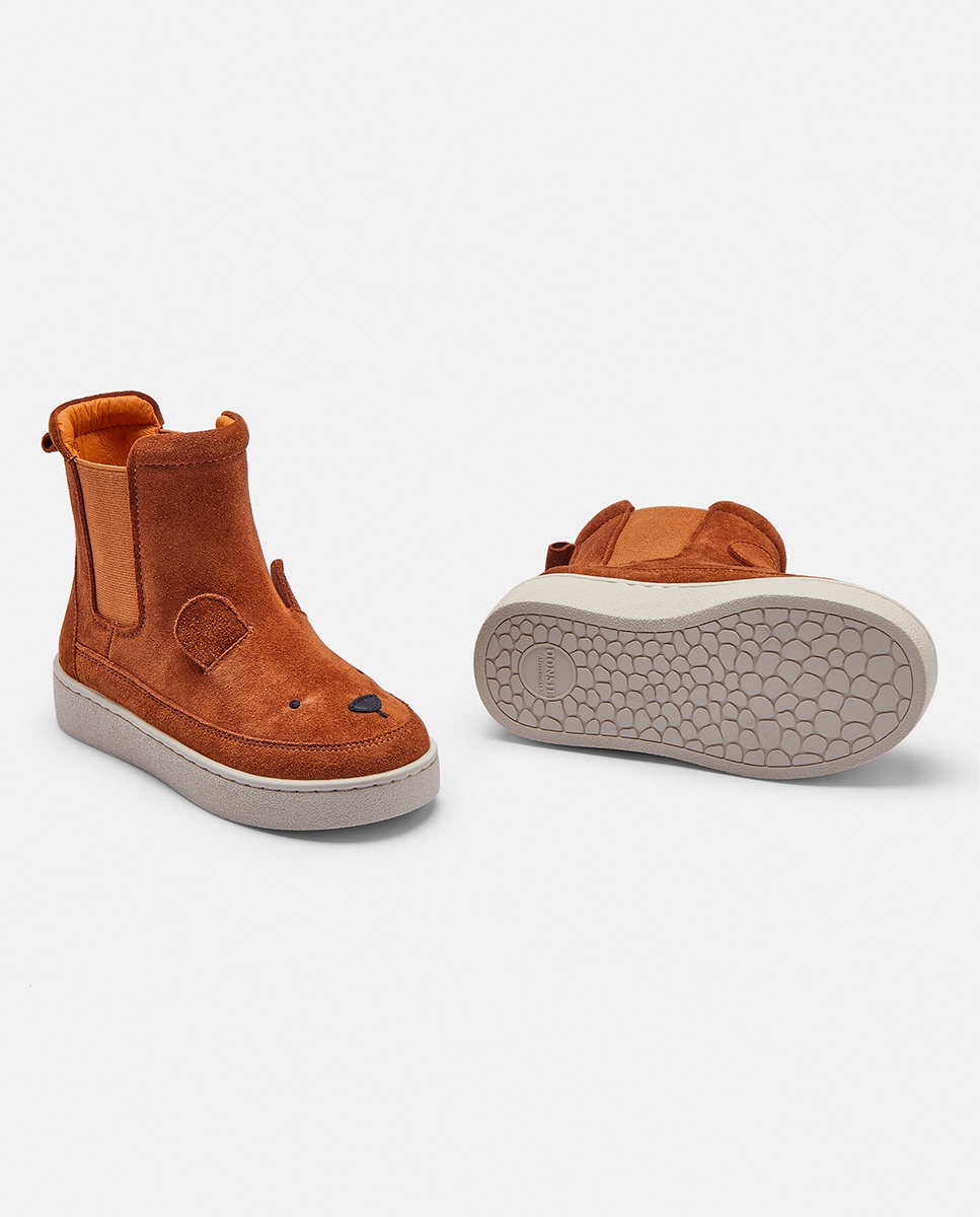 Bota para niños - Donsje - Beige Beige-5