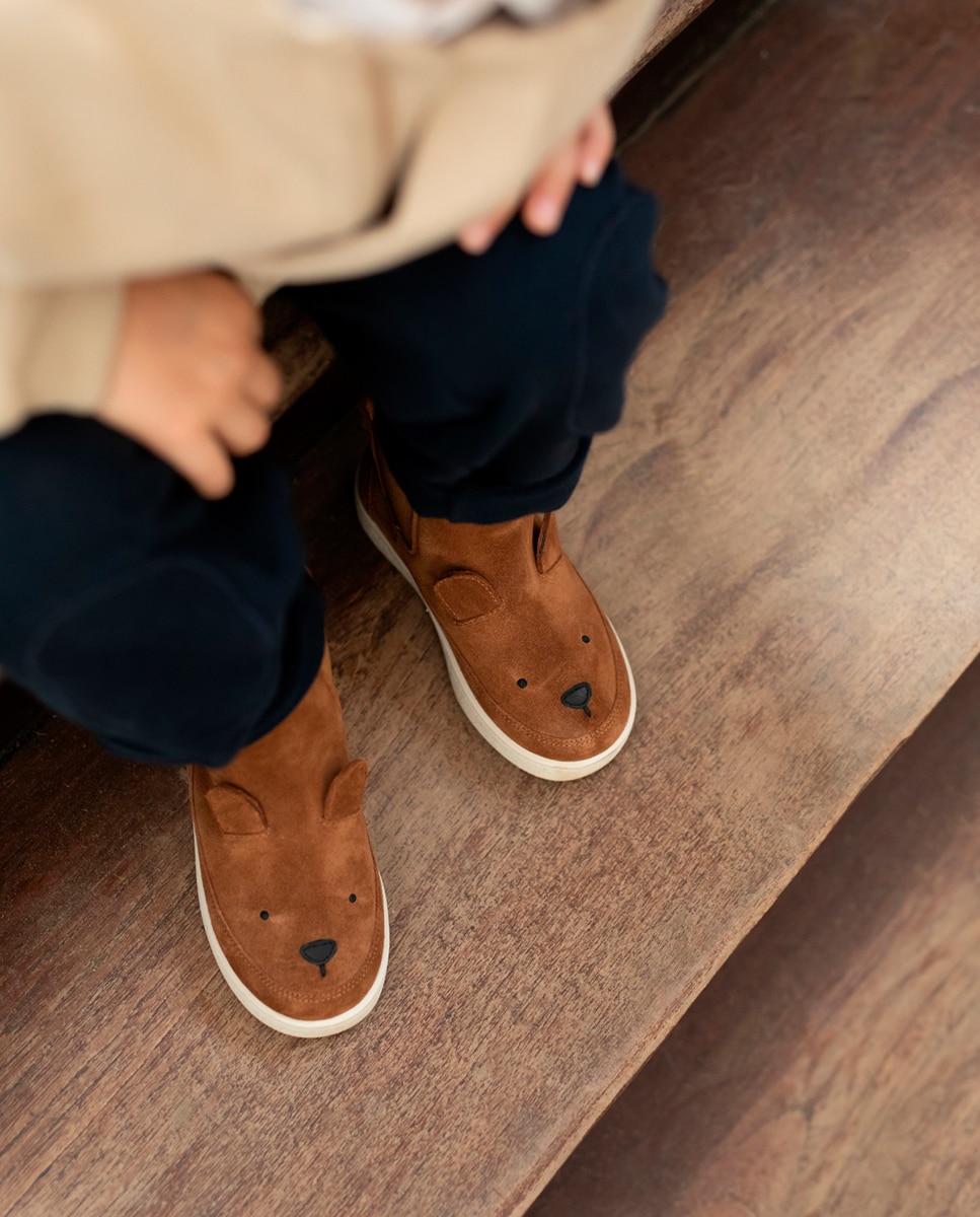 Bota para niños - Donsje - Beige Beige-6