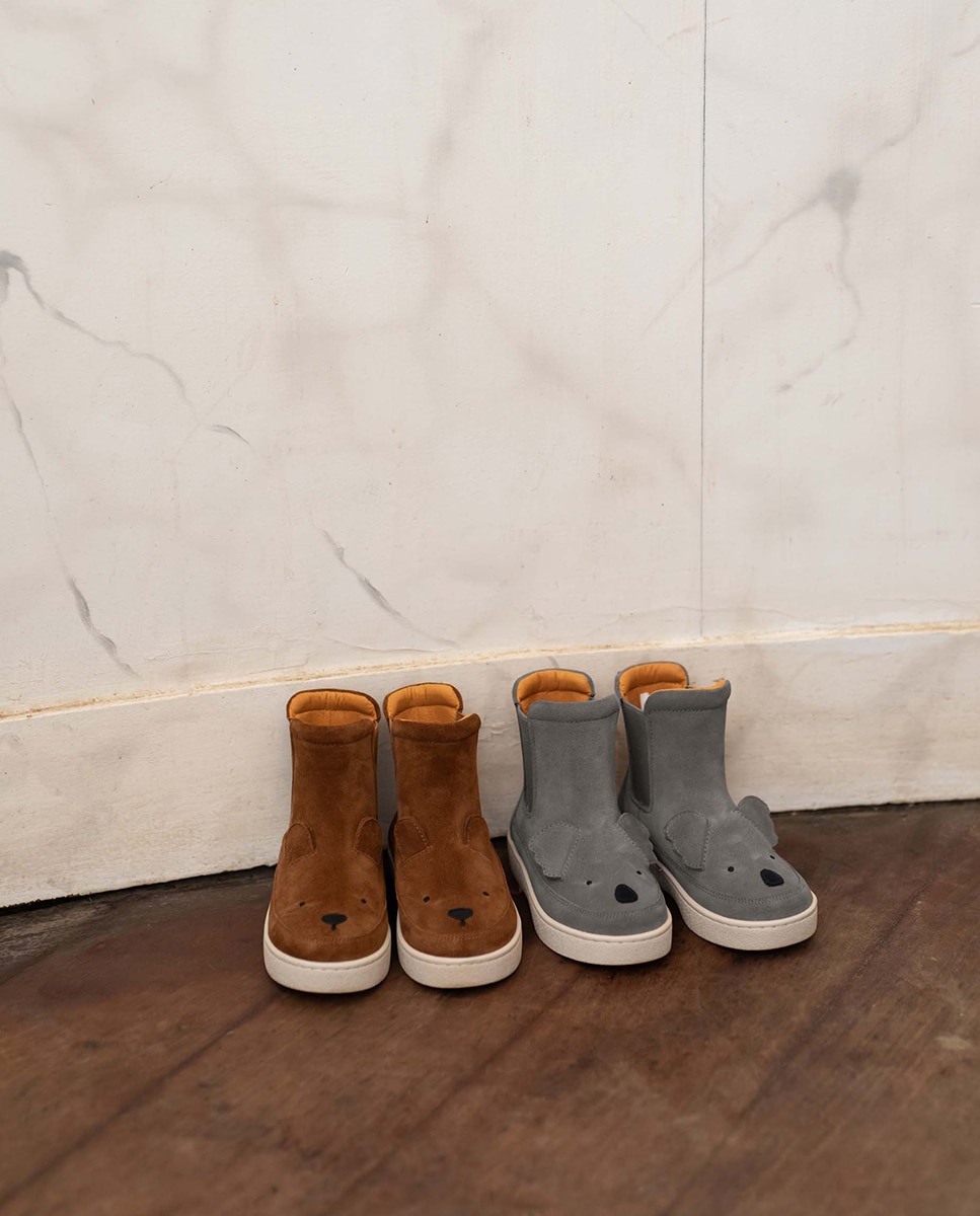 Bota para niños - Donsje - Beige Beige-7