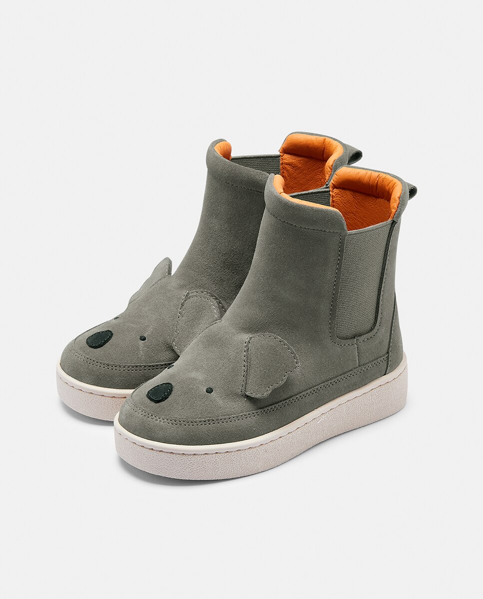 Botas de Criança Donsje Azul-acinzentado-4