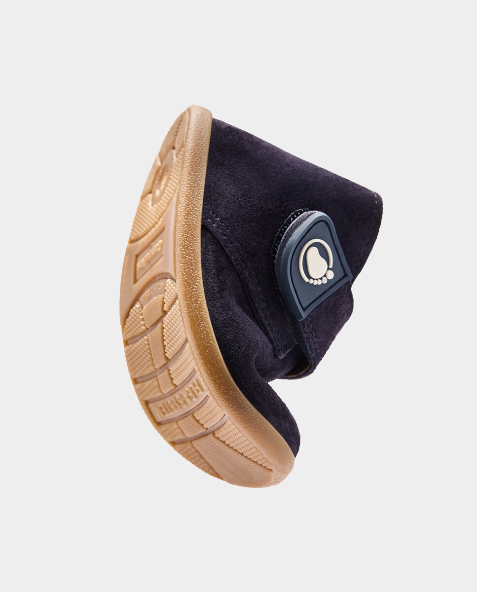 Botas Básicas com Velcro BF Azul-marinho-3