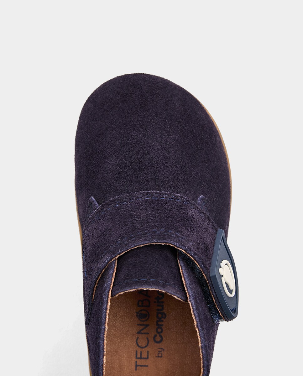 Botas Básicas com Velcro BF Azul-marinho-4