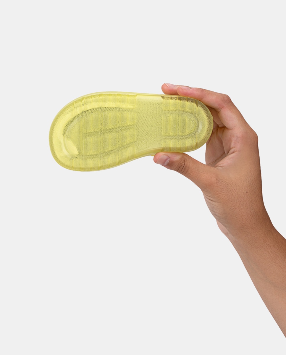 Imagen 6 de Bota de agua de caña baja con detalle de pato en el lateral y en acabado mate, de concepto barefoot medium - Igor - Amarillo Amarillo