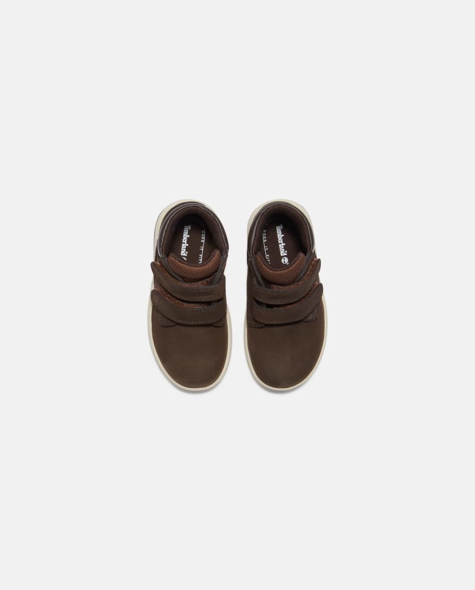 Bota de media caña con cierre de velcro Toddle Tracks para niño y niña - Timberland - Marrón oscuro Marrón oscuro-2