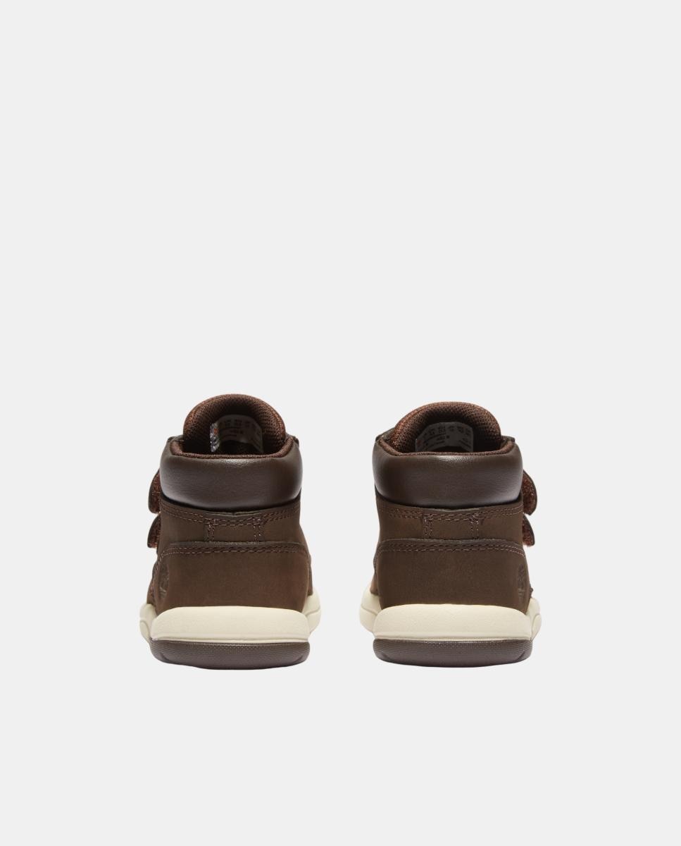 Bota de media caña con cierre de velcro Toddle Tracks para niño y niña - Timberland - Marrón oscuro Marrón oscuro-5