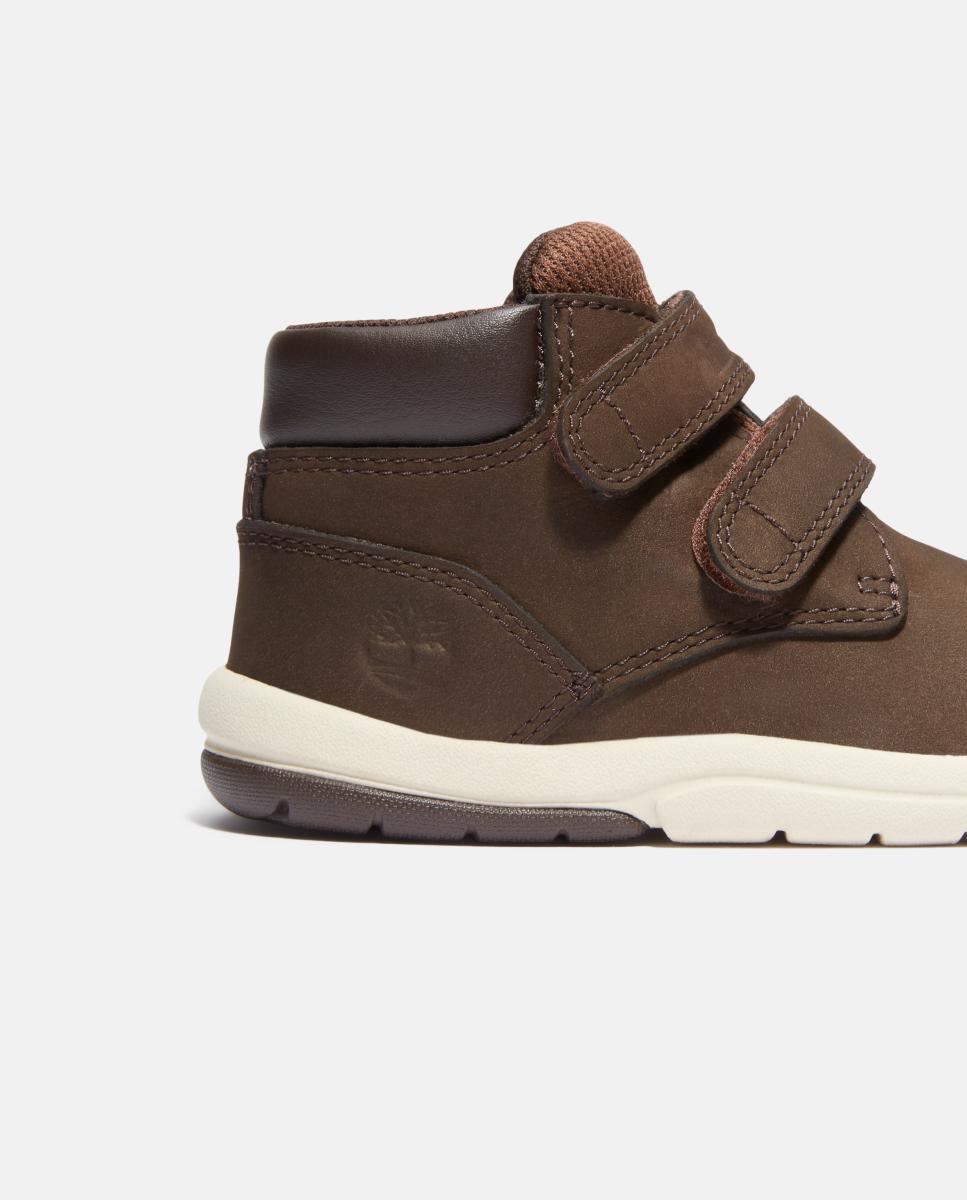 Bota de media caña con cierre de velcro Toddle Tracks para niño y niña - Timberland - Marrón oscuro Marrón oscuro-7