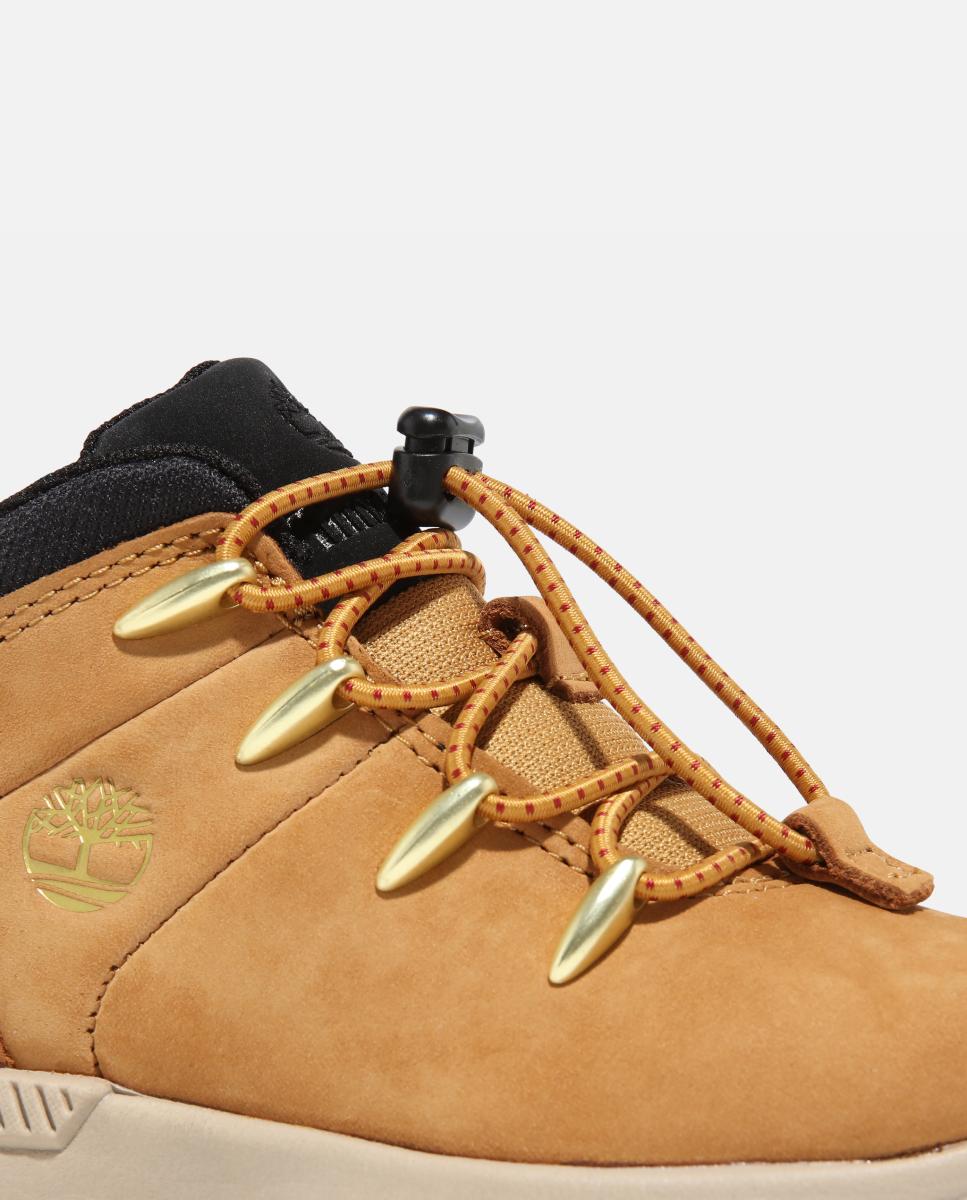 Zapatillas de media caña con cordones elásticos Sprint Trekker para niño y niña - Timberland - Mostaza Mostaza-6