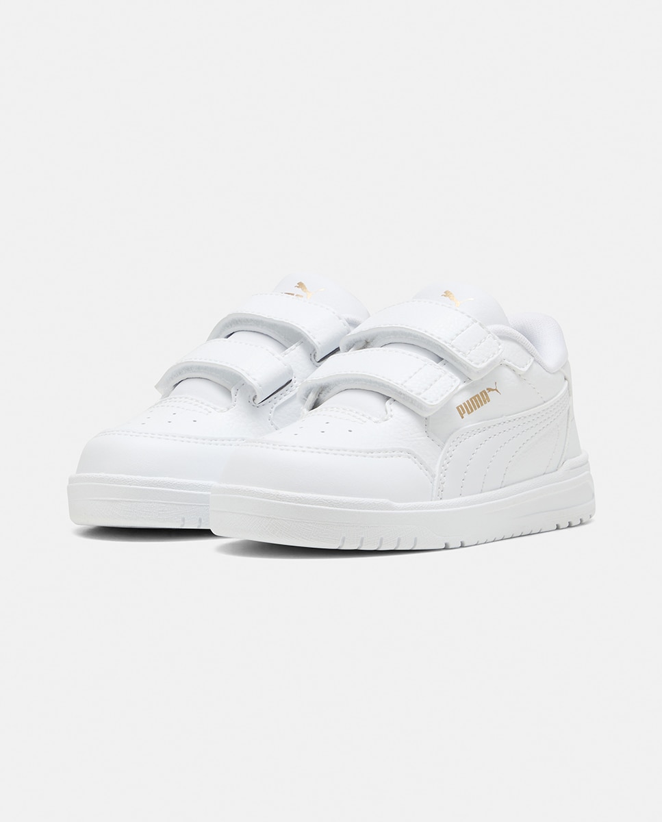 Sapatilhas Infantis Shuffle Downtown Lo V Inf Puma Branco-6