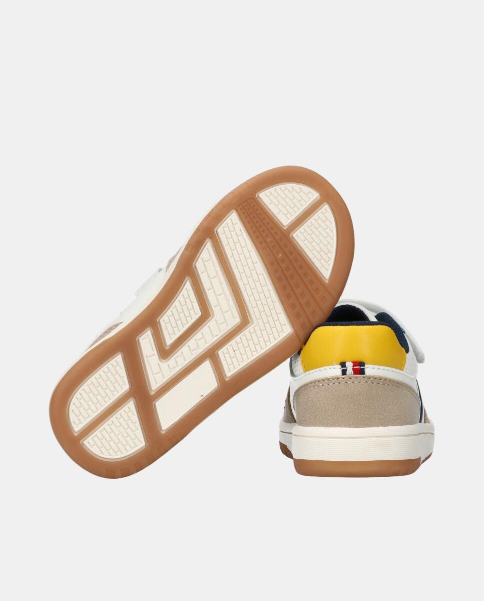 Sapatilhas de Bebé Tipo Basquetebol com Fecho Aderente Misto Multicolor-5