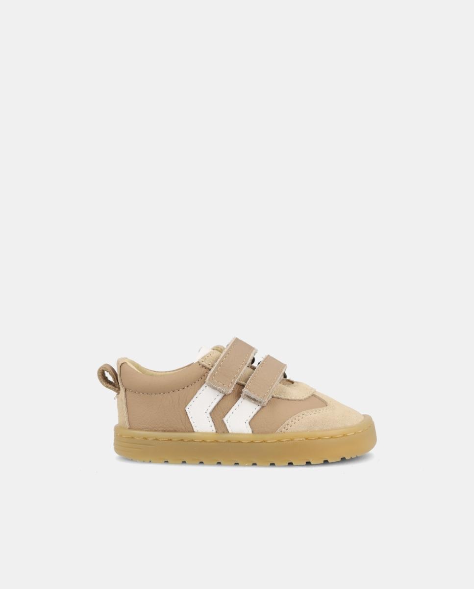 Deportivo bebé niño cordones elástico cierre velcro - Blanditos - Marrón Marrón-1