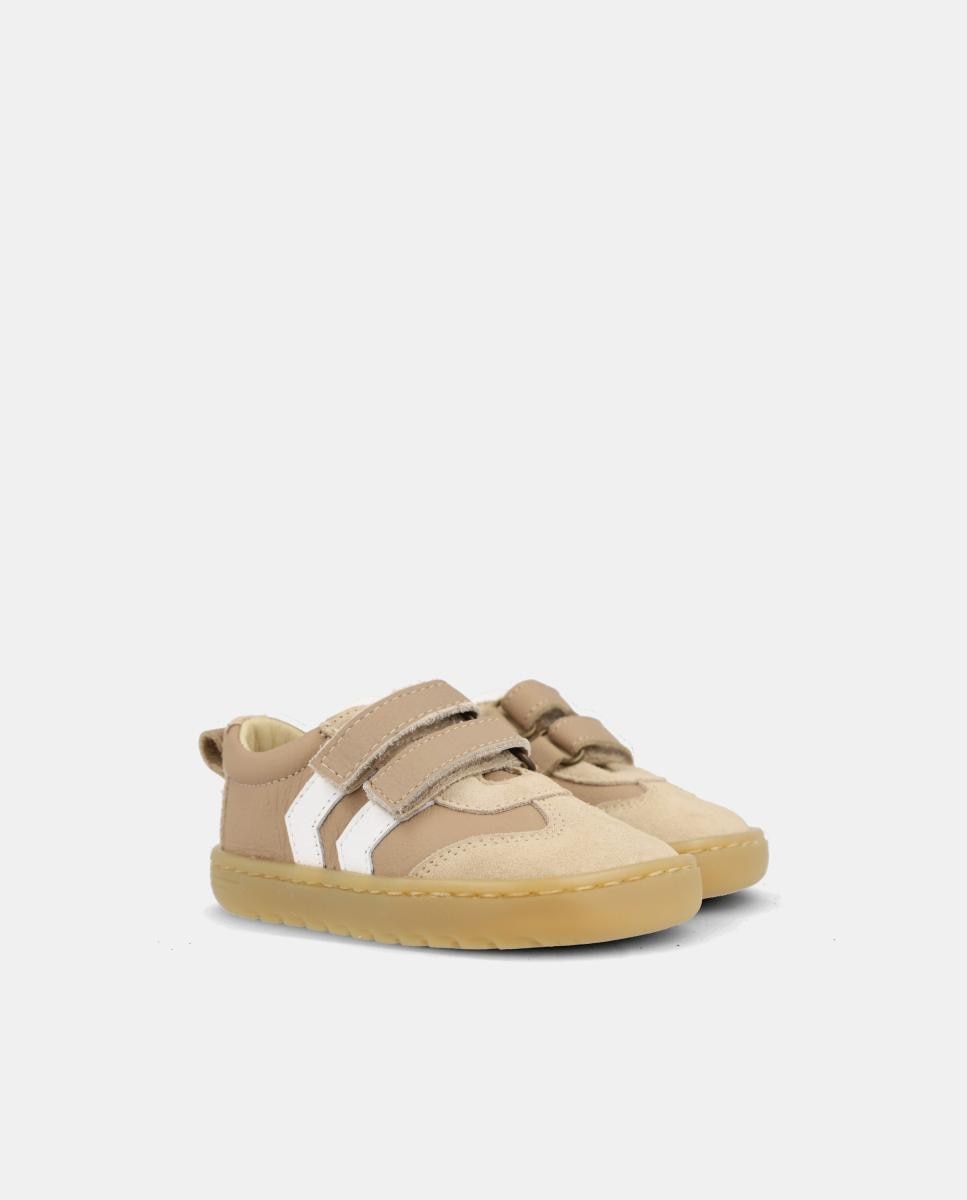 Deportivo bebé niño cordones elástico cierre velcro - Blanditos - Marrón Marrón-2