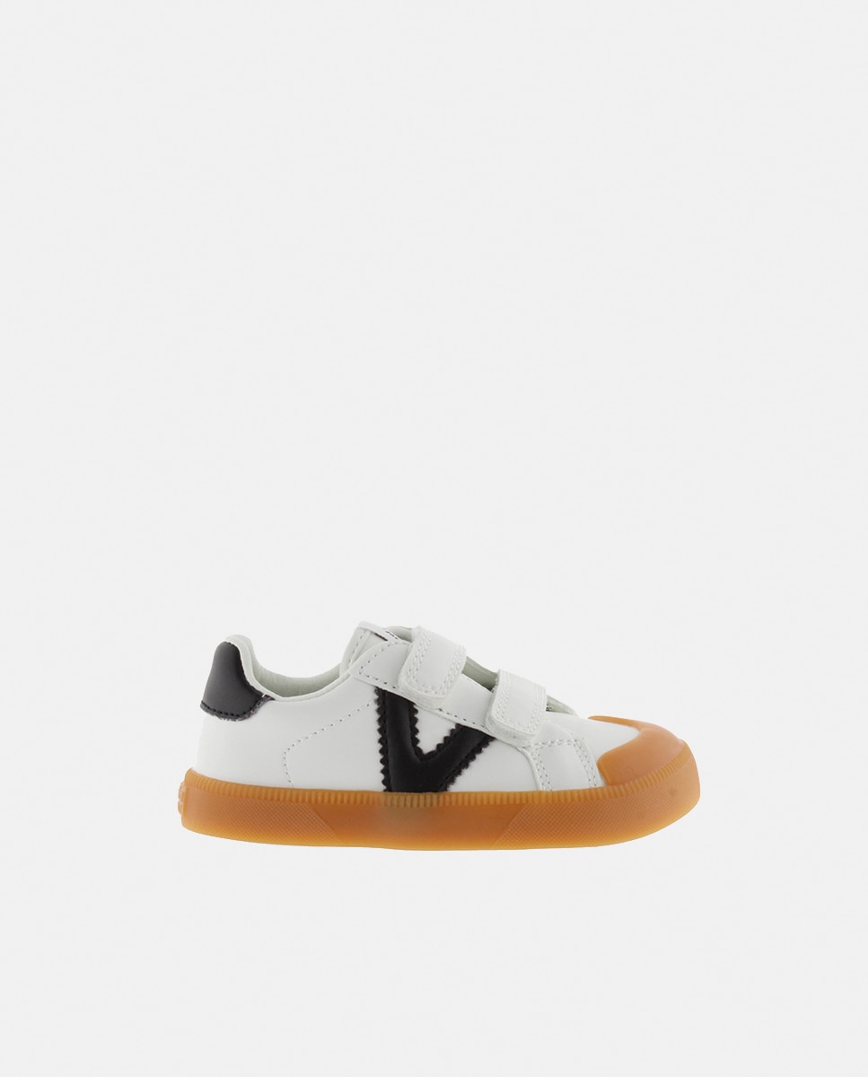 Imagem 0 de Sapatilhas Desportivas de Criança com Peças em Contraste e Cordão Elástico