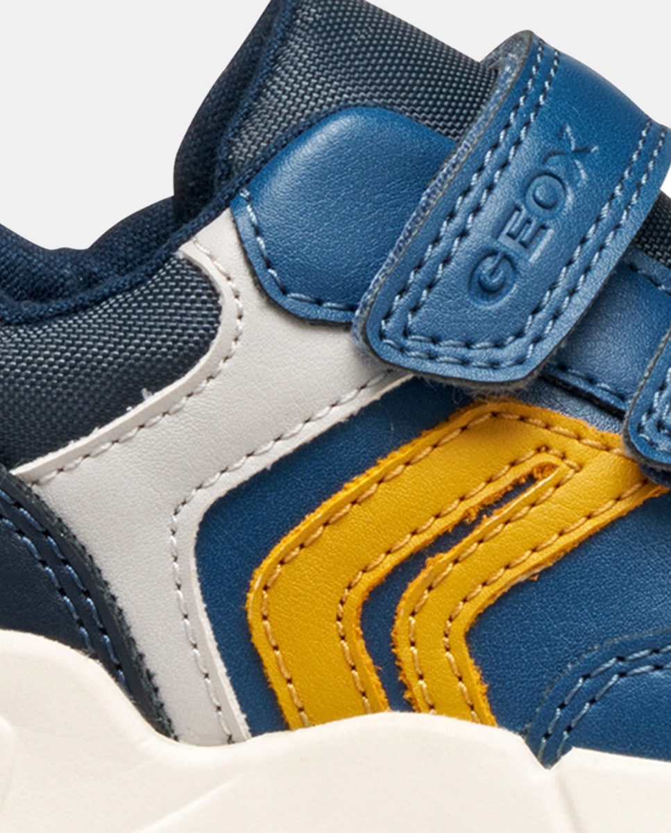 Sapatilhas Transpiráveis de Bebé Geox Azul-2