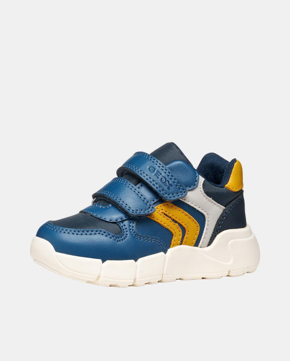 Sapatilhas Transpiráveis de Bebé Geox Azul-3