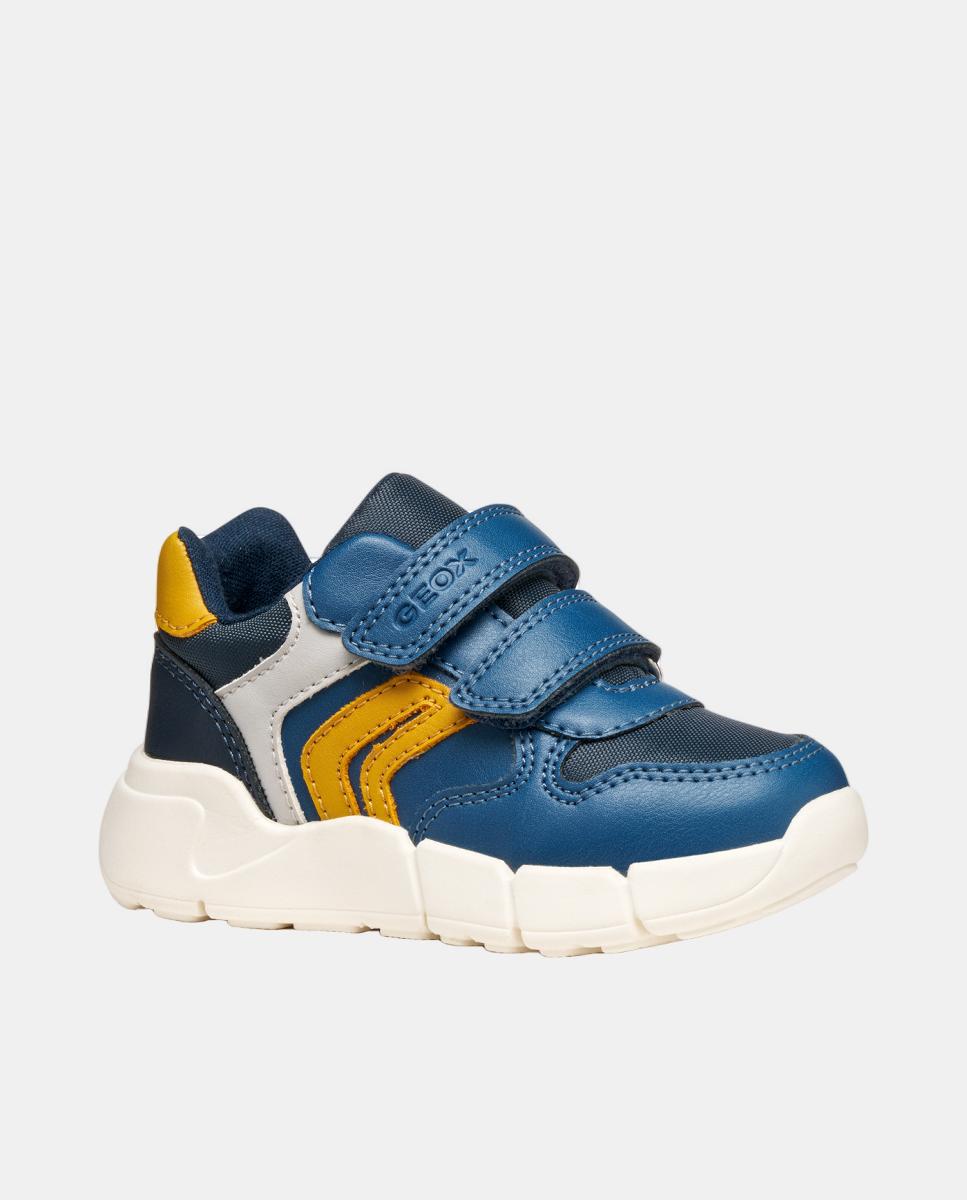 Sapatilhas Transpiráveis de Bebé Geox Azul-6