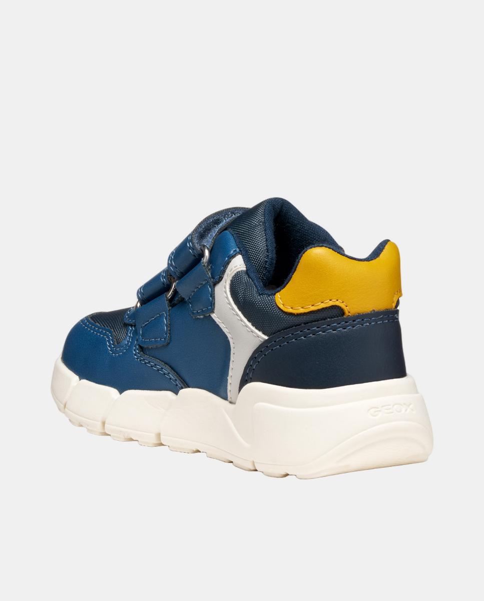 Sapatilhas Transpiráveis de Bebé Geox Azul-7