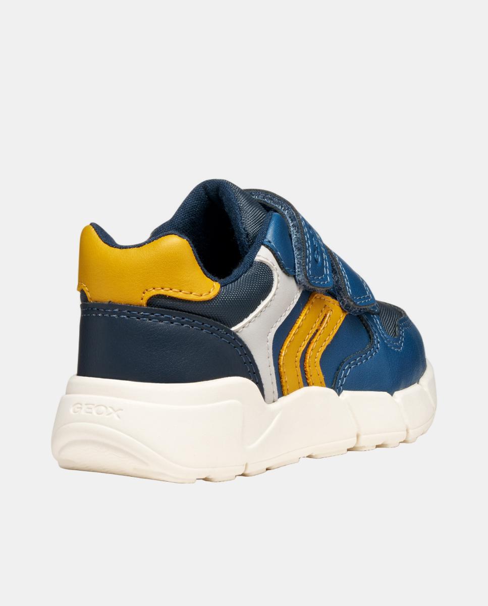 Sapatilhas Transpiráveis de Bebé Geox Azul-8