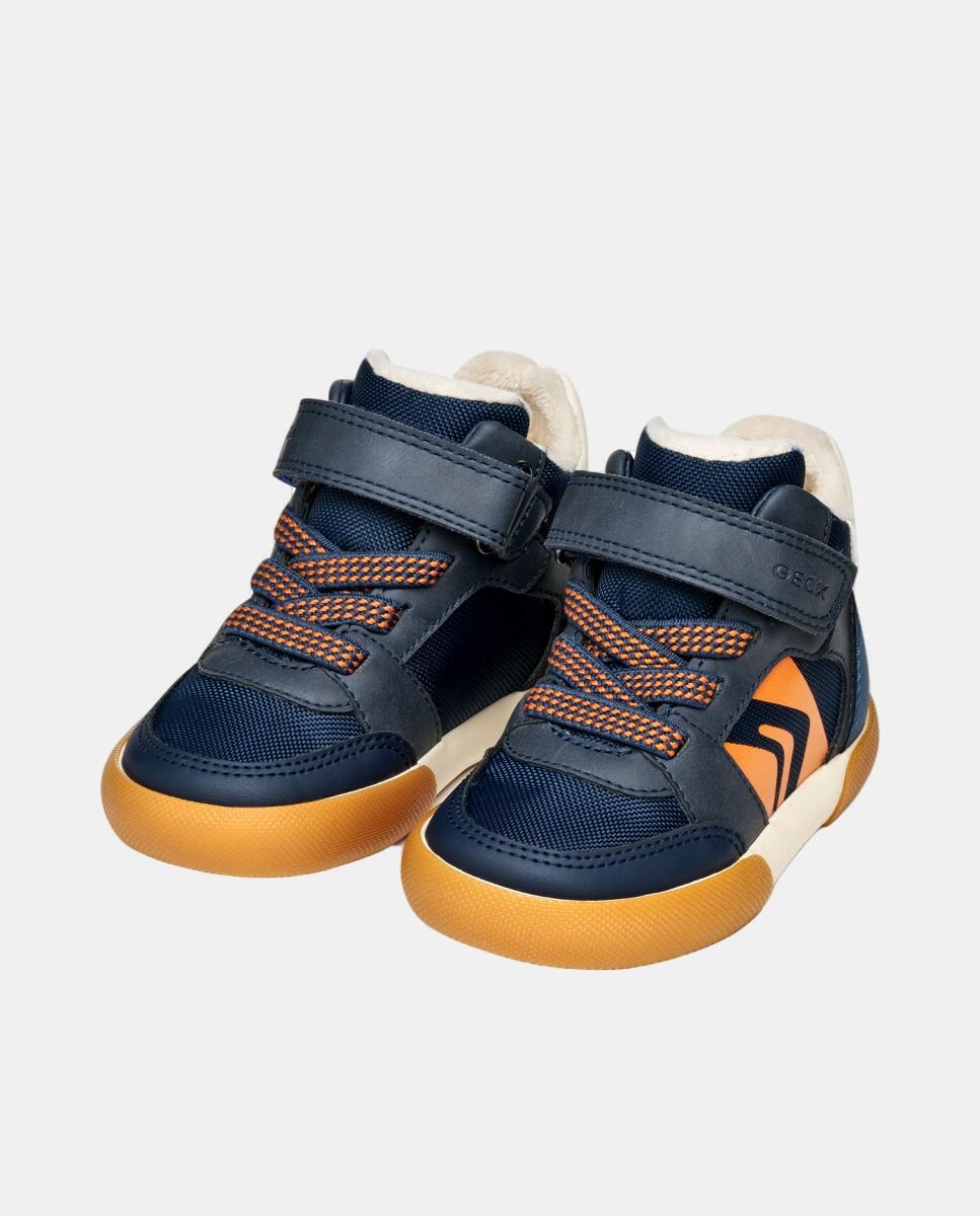 Sapatilhas Transpiráveis de Bebé Azul-marinho-3