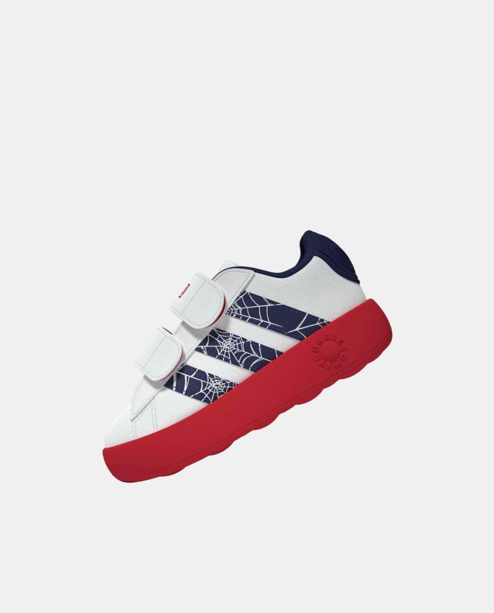 Sapatilhas Grand Court Spider-Man Cf I adidas Branco-12