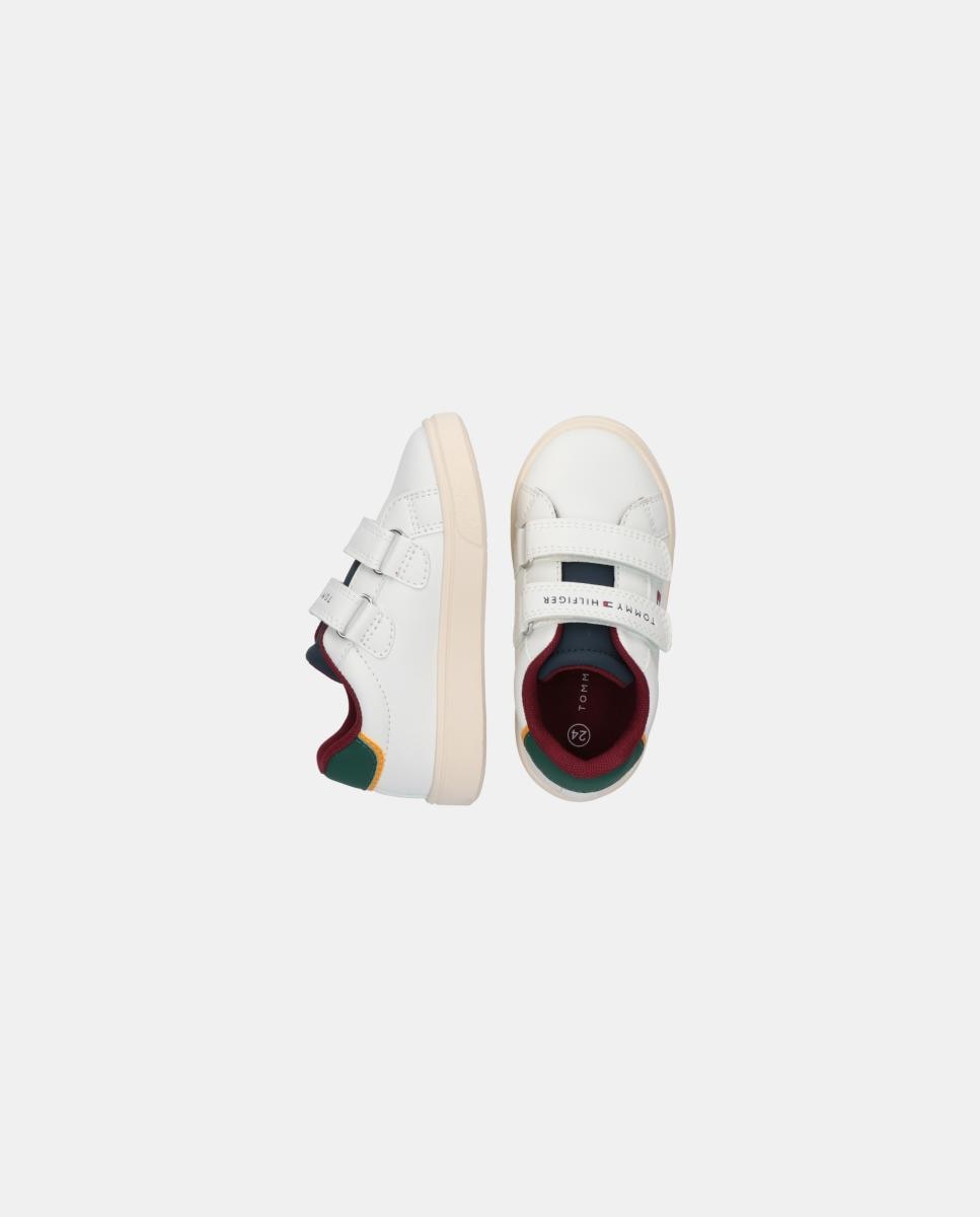 Sapatilhas de Bebé Tommy Hilfiger Branco-2