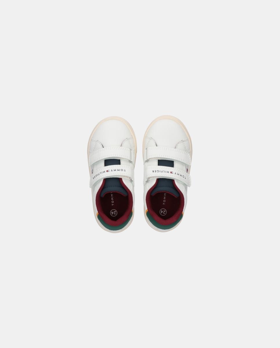 Sapatilhas de Bebé Tommy Hilfiger Branco-4
