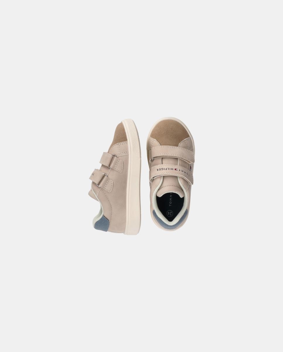 Sapatilhas de Bebé Tommy Hilfiger Bege-2