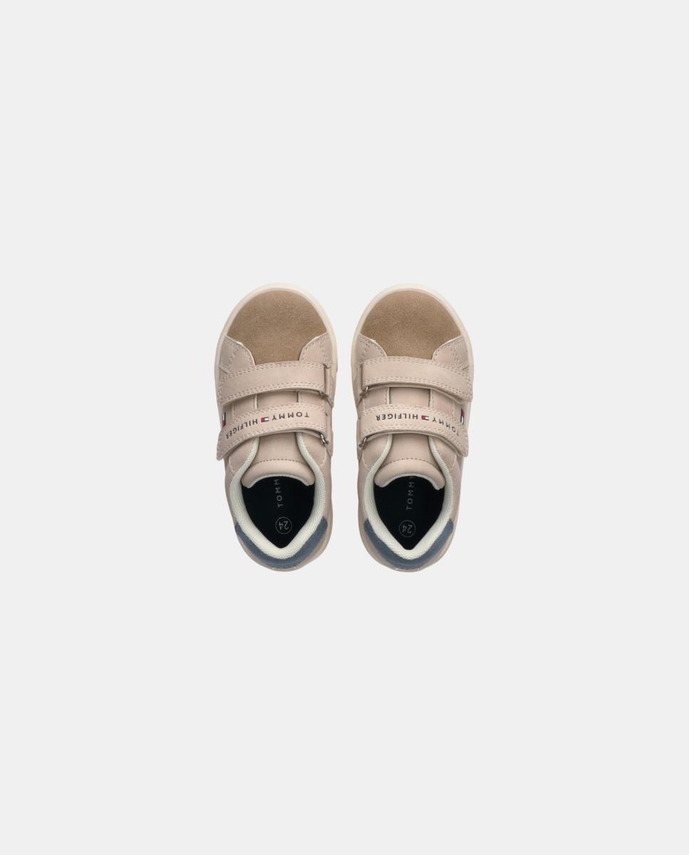 Sapatilhas de Bebé Tommy Hilfiger Bege-4