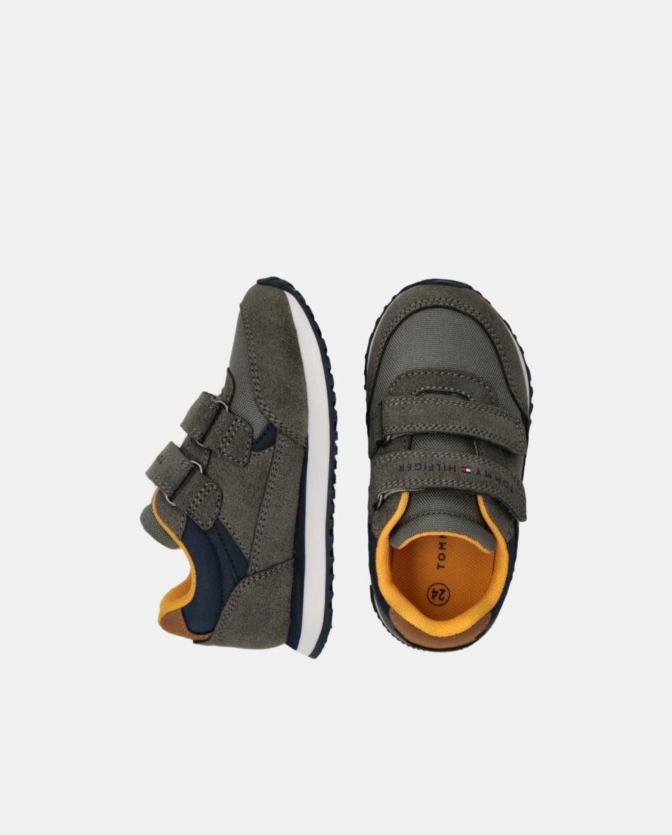 Sapatilhas Desportivas Running de Bebé Tommy Hilfiger Verde-militar-2