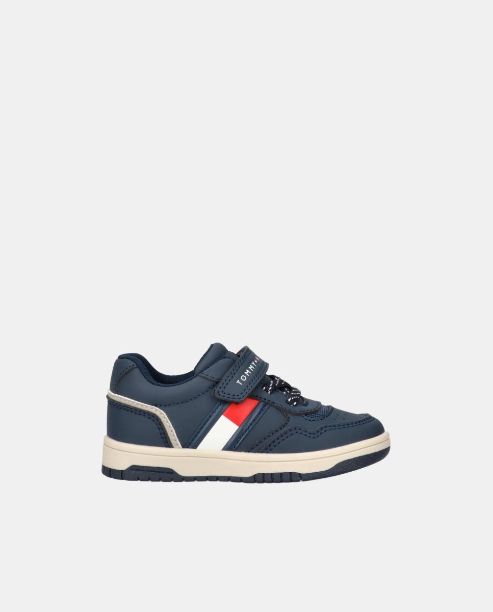 Deportivos tipo casco basket de bebé niño - Tommy Hilfiger - Azul oscuro Azul oscuro-1