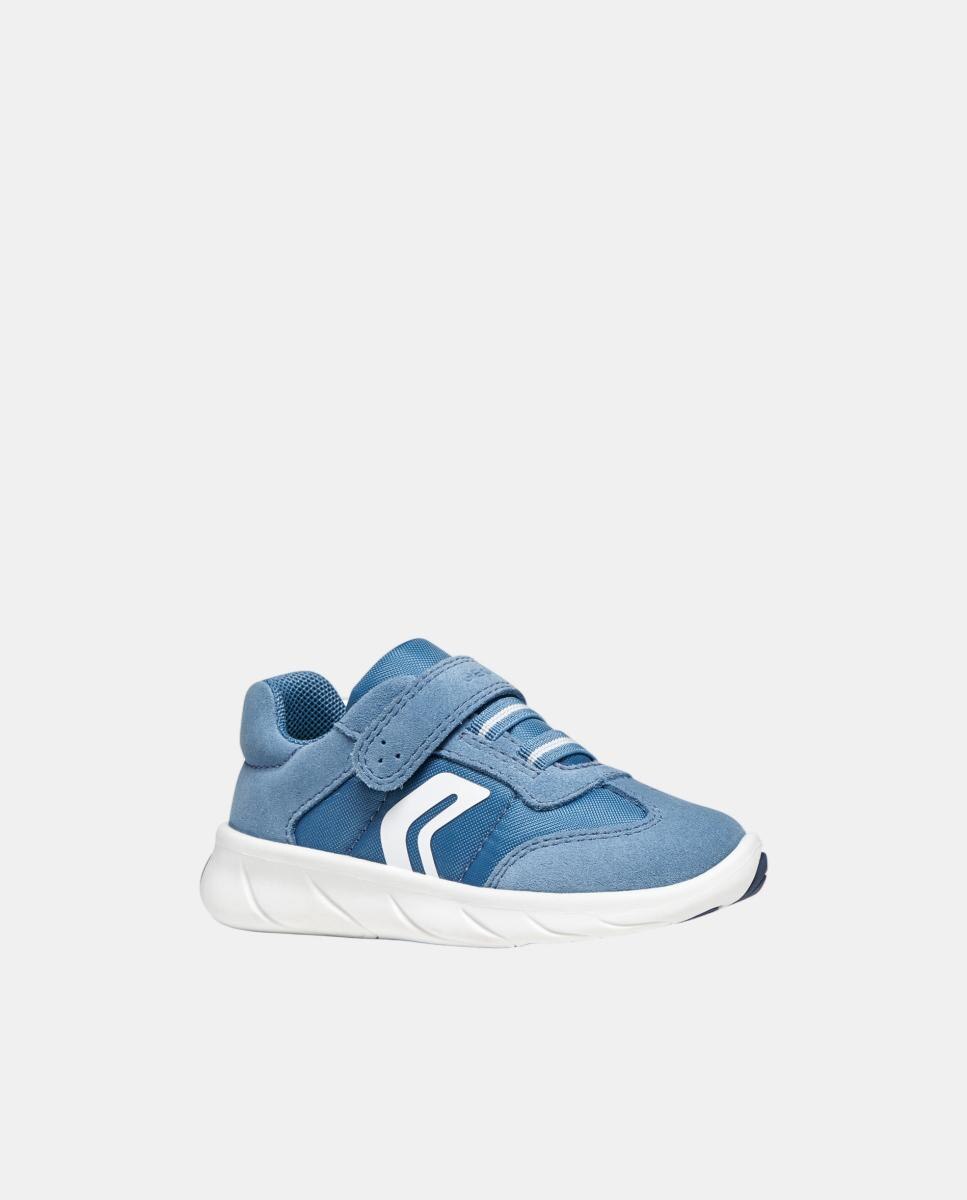 Sapatilhas desportivas com sola anatómica Geox Azul Céu-2