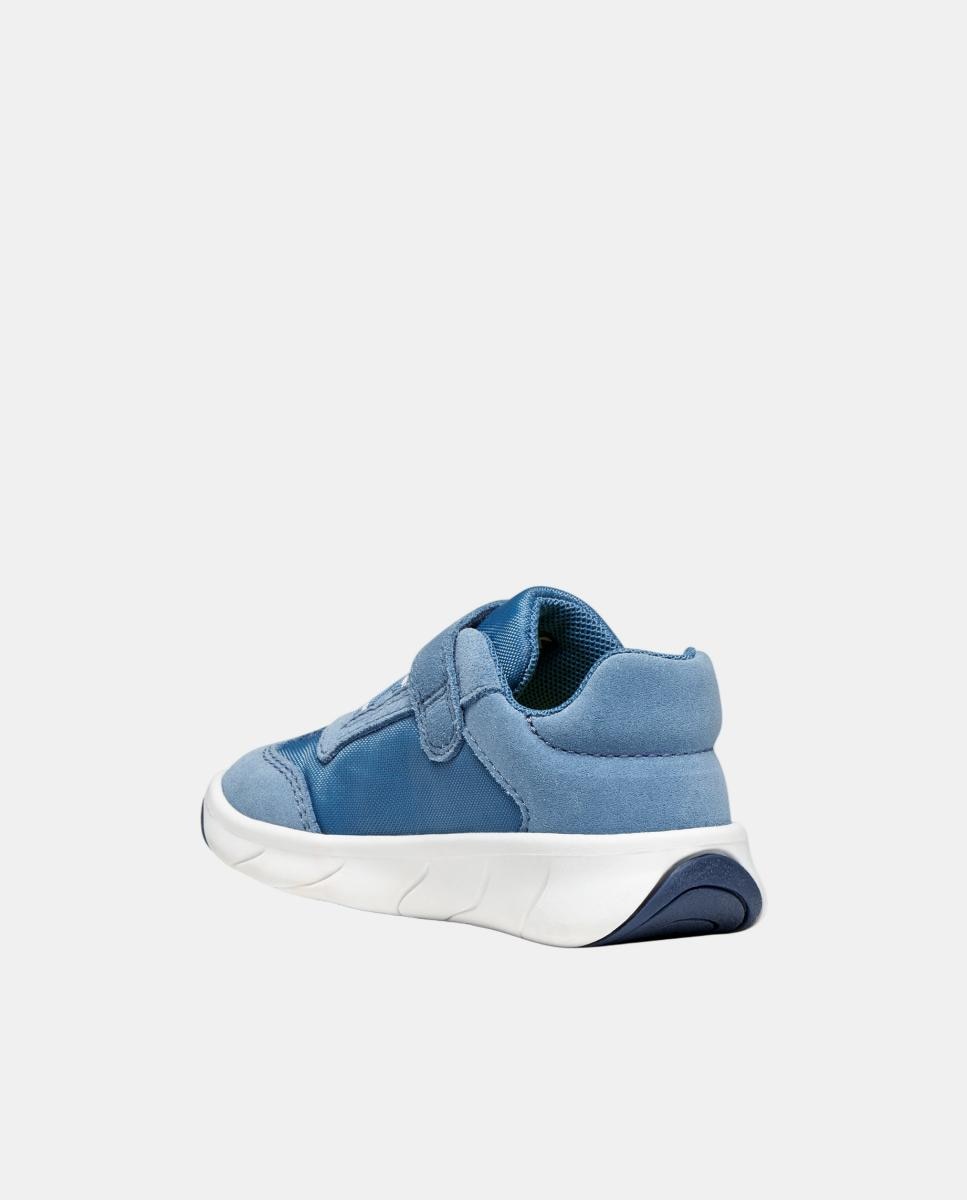 Sapatilhas desportivas com sola anatómica Geox Azul Céu-3