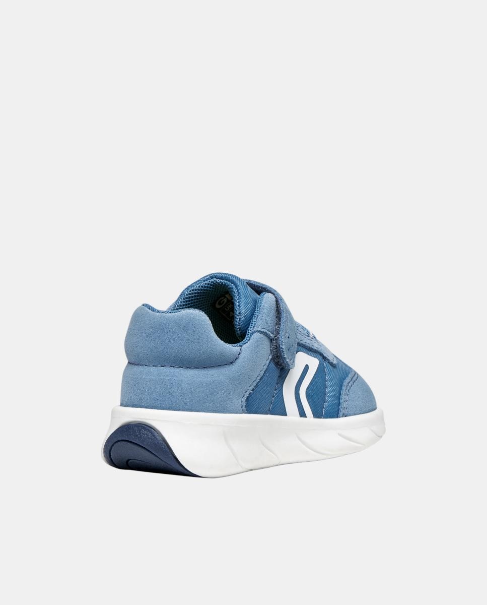 Sapatilhas desportivas com sola anatómica Geox Azul Céu-4