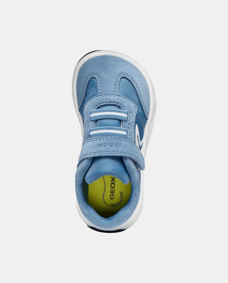 Sapatilhas desportivas com sola anatómica Geox Azul Céu-5