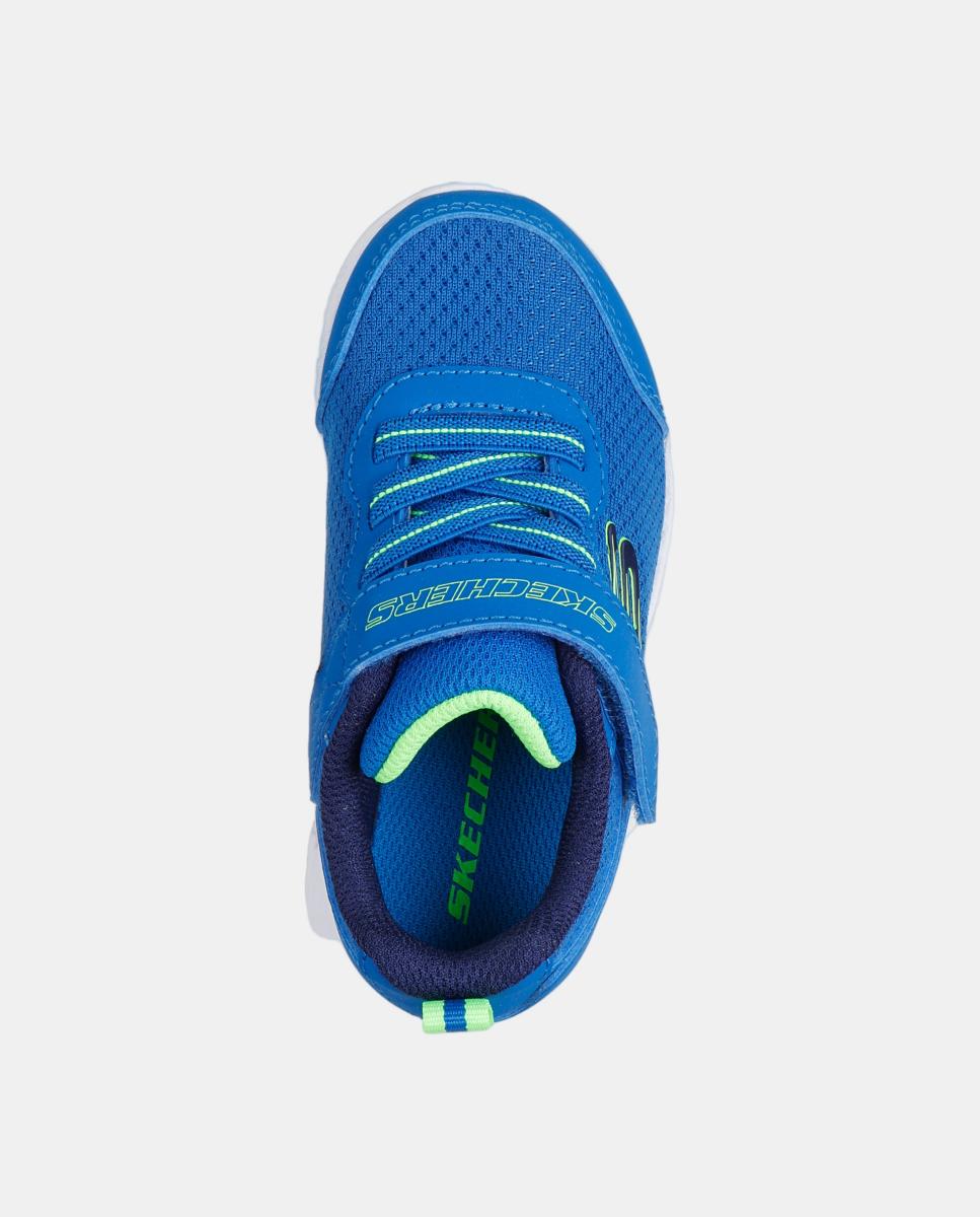 Sapatilhas BTS com Ajuste de Velcro Skechers Azul Cantábrico-3