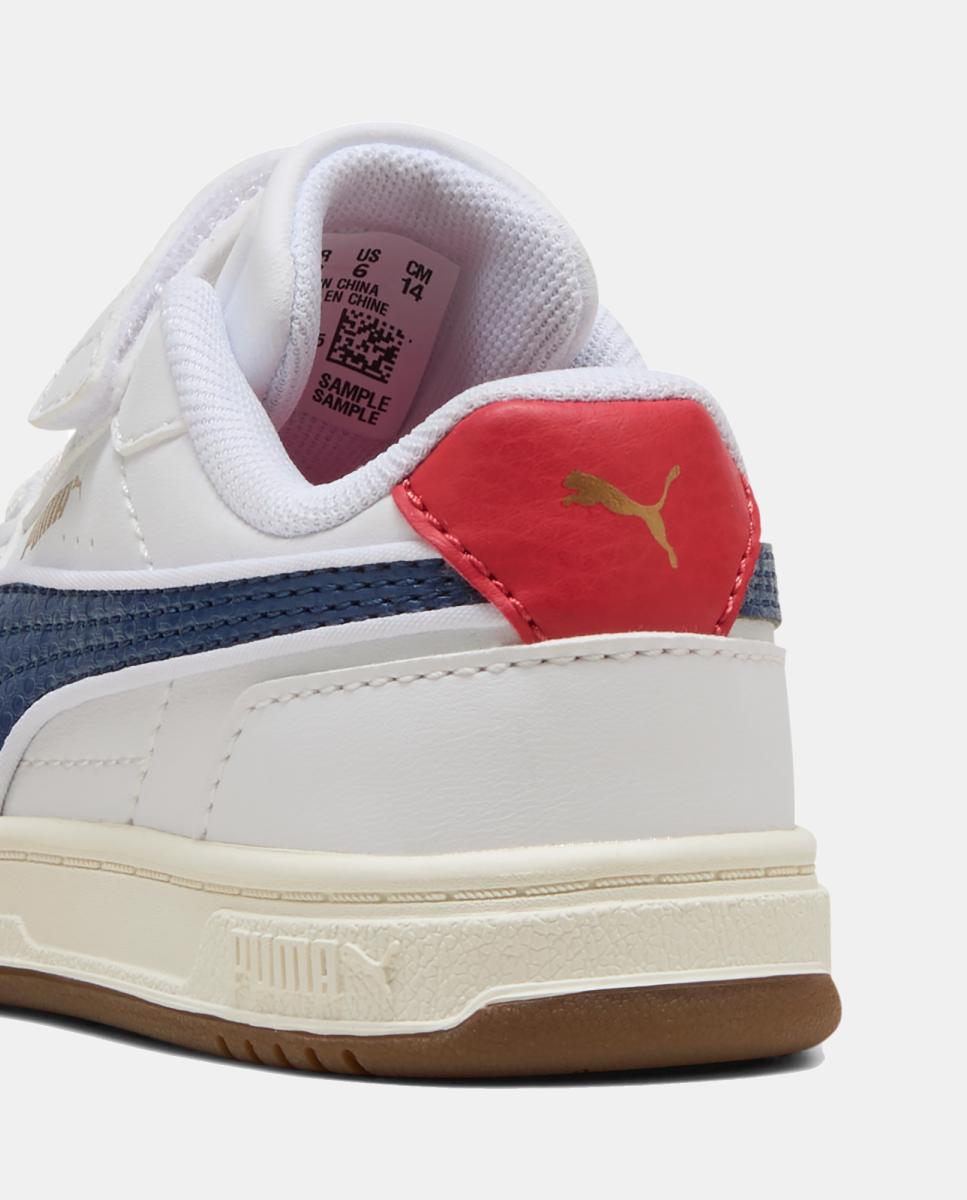 Imagen 2 de Zapatilla para niño puma caven III retro - Blanco Blanco