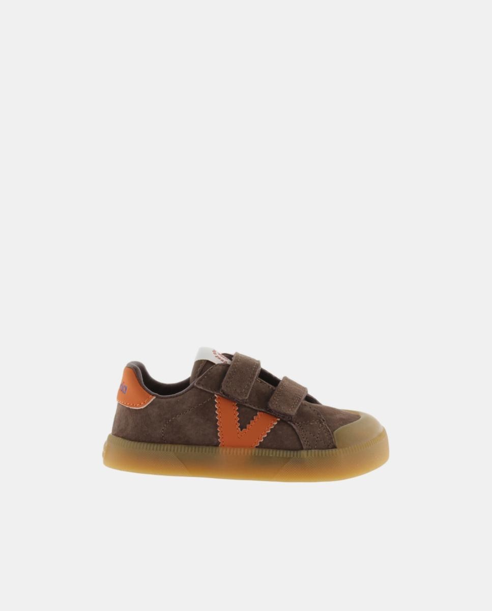 Imagem 0 de Sapatilhas Desportivas Barefoot de Criança em Croute com Tiras Aderentes e Sola Caramelo
