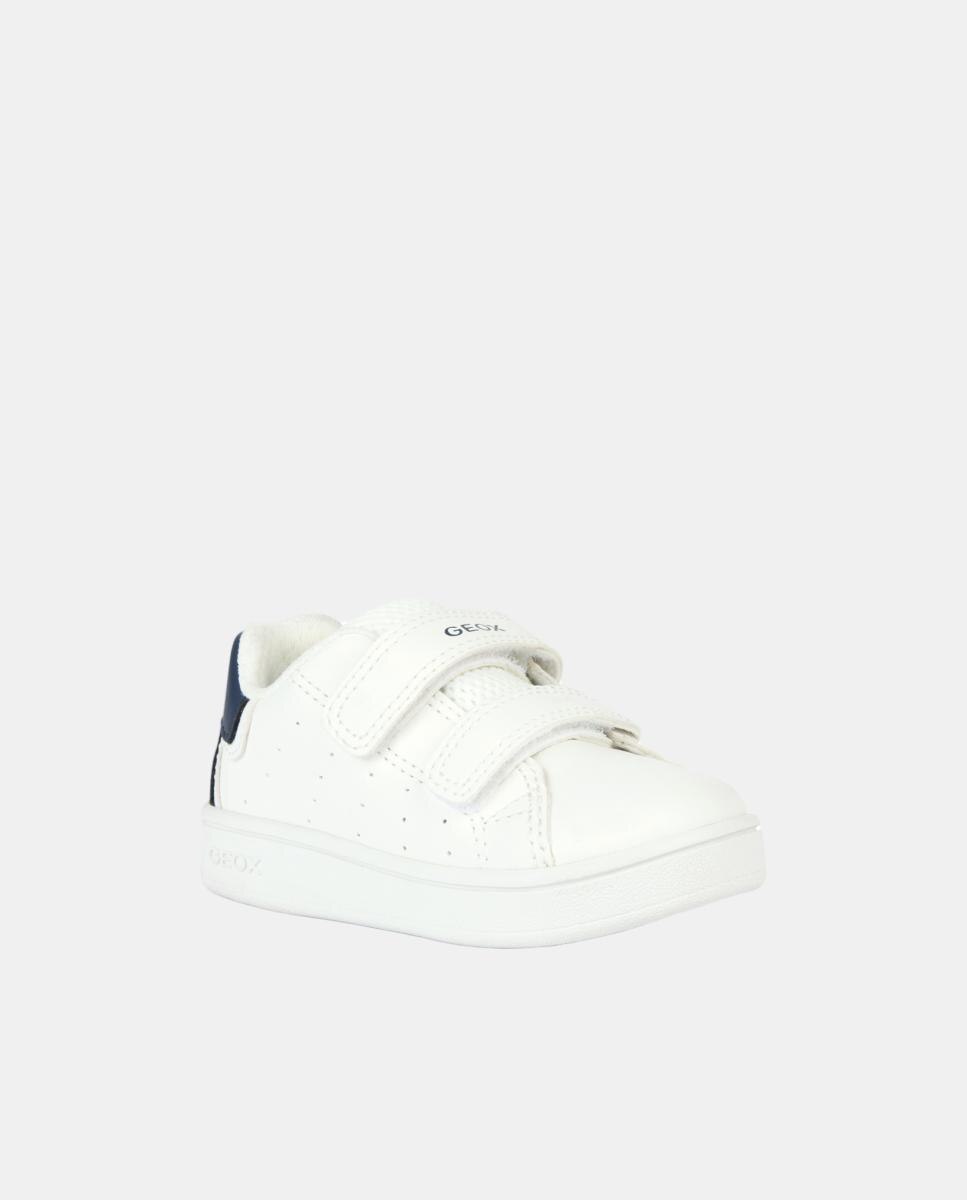 Sapatilhas desportivas de criança com inspiração no ténis Branco-3