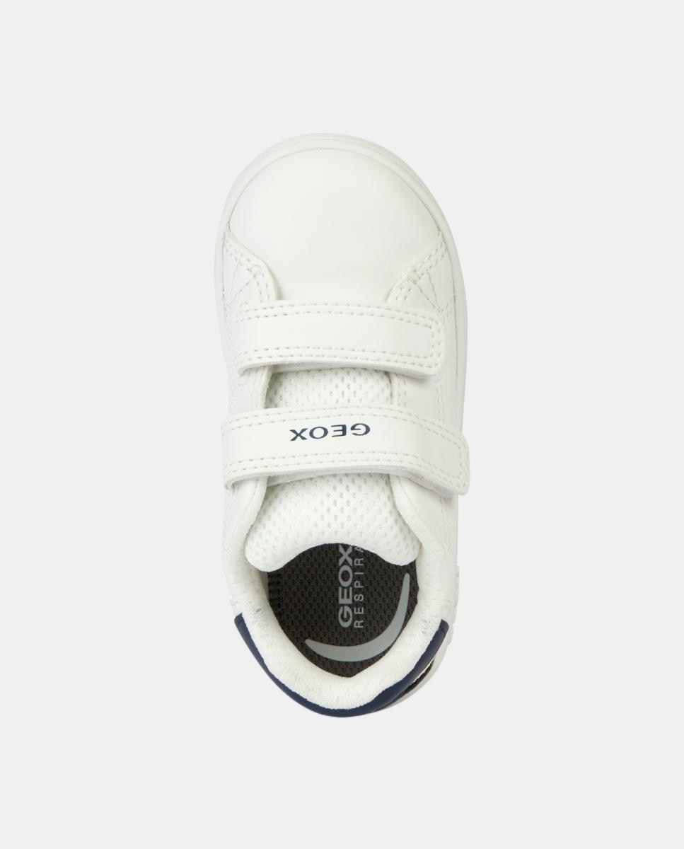 Sapatilhas desportivas de criança com inspiração no ténis Branco-6