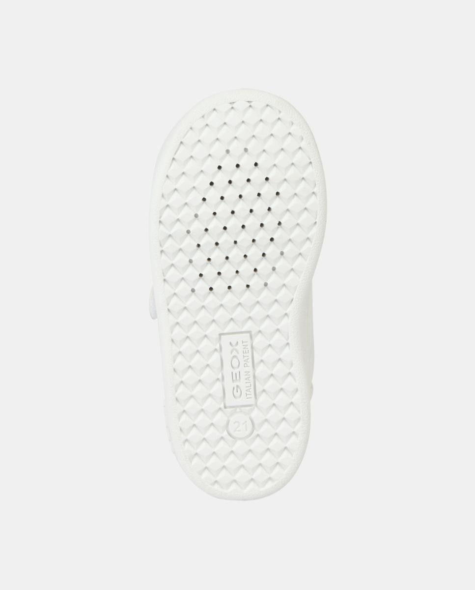 Sapatilhas desportivas de criança com inspiração no ténis Branco-7