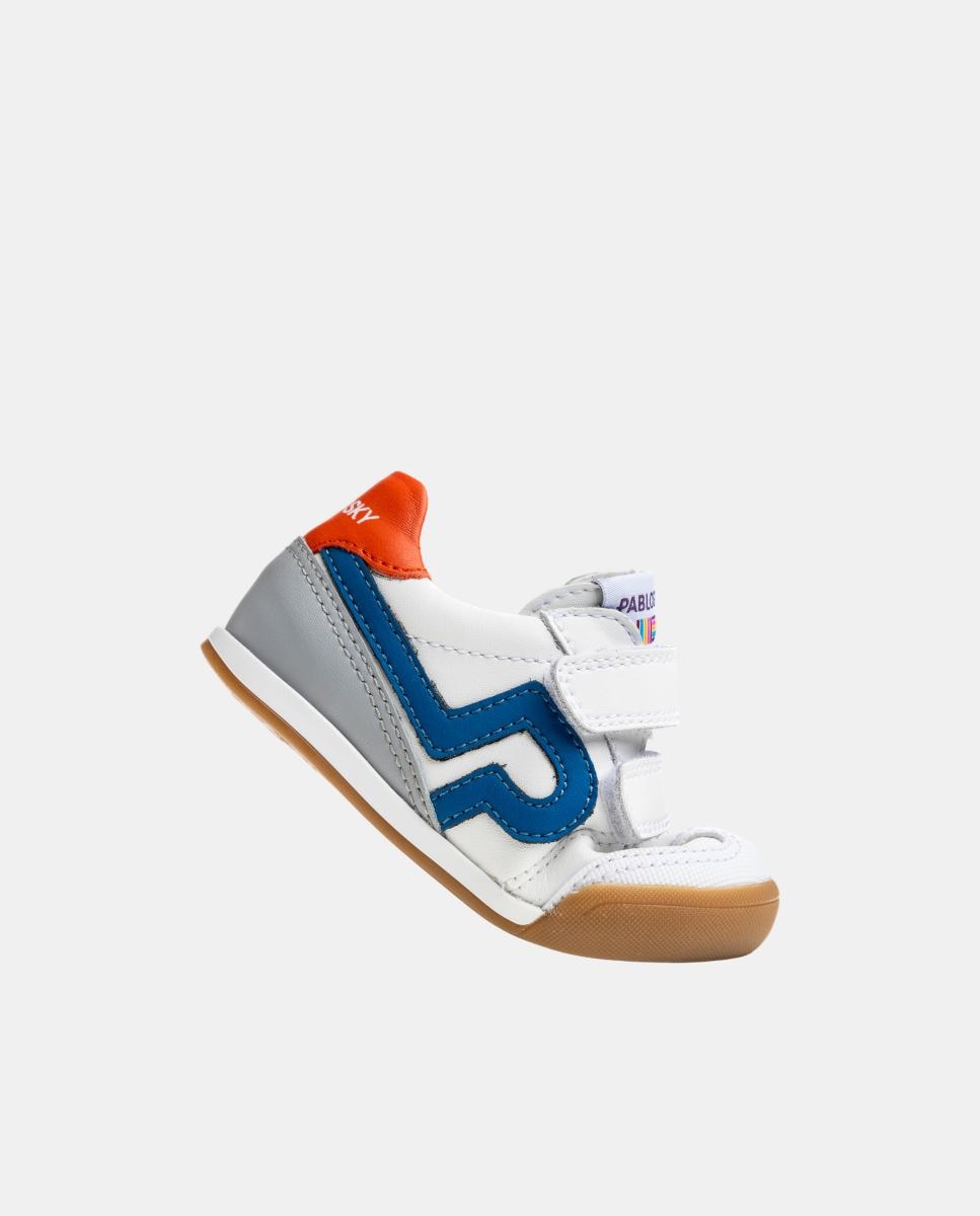 Sapatos Barefoot de Bebé Pablosky Branco-5