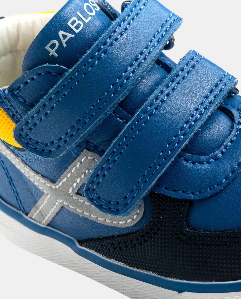 Sapatos Desportivos Barefoot de Bebé Azul-7