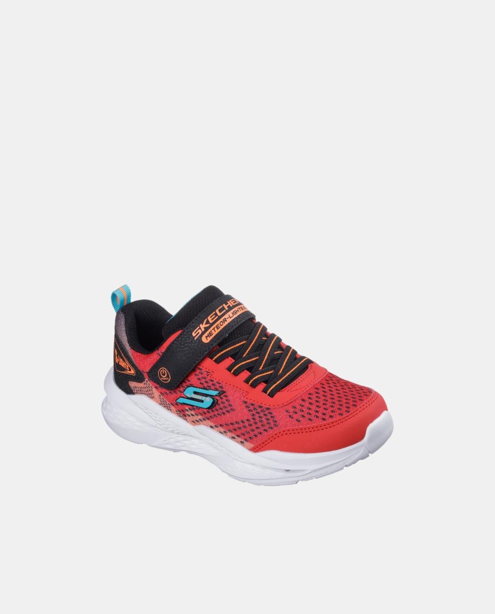 Sapatilhas Desportivas de Bebé com Luzes Vermelho-2