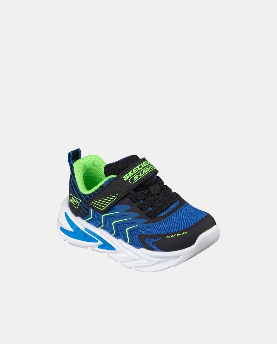 Imagen 2 de Zapatilla de bebé niño sport con luces - Skechers - Azul marino Azul marino